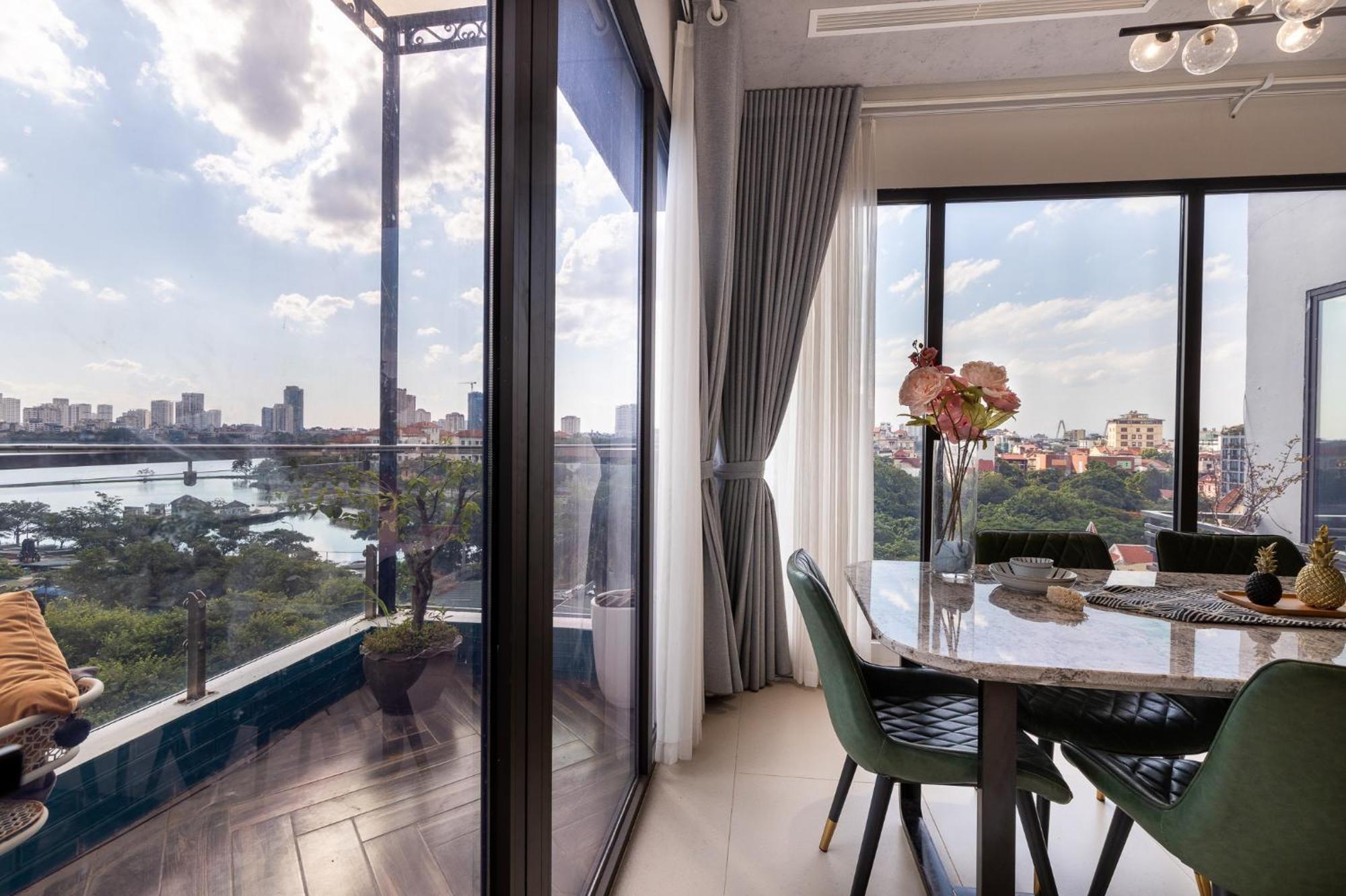 M Apartment Lakeside - Cara Rustic Hanoi Luaran gambar